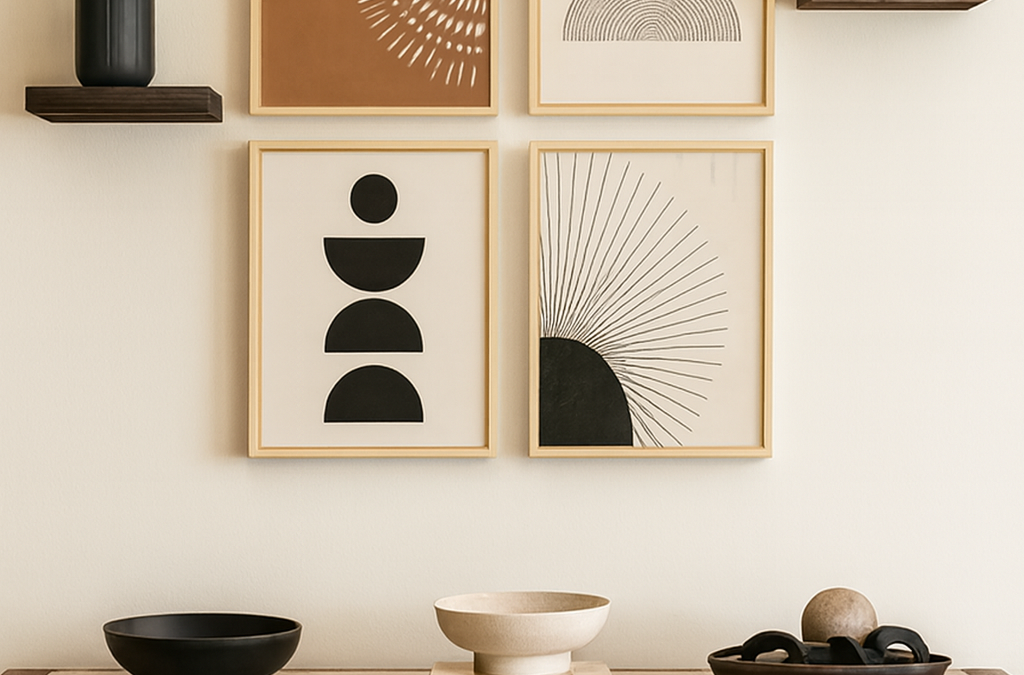 Family Room Wall Makeover with AI